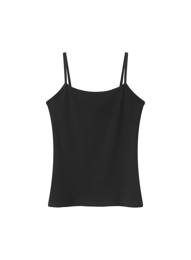 Maillard Small Camisole Women's Sleeveless Undershirt Summer Thin Tube Top Slim-fit Beauty Back Outer Top - Image 4