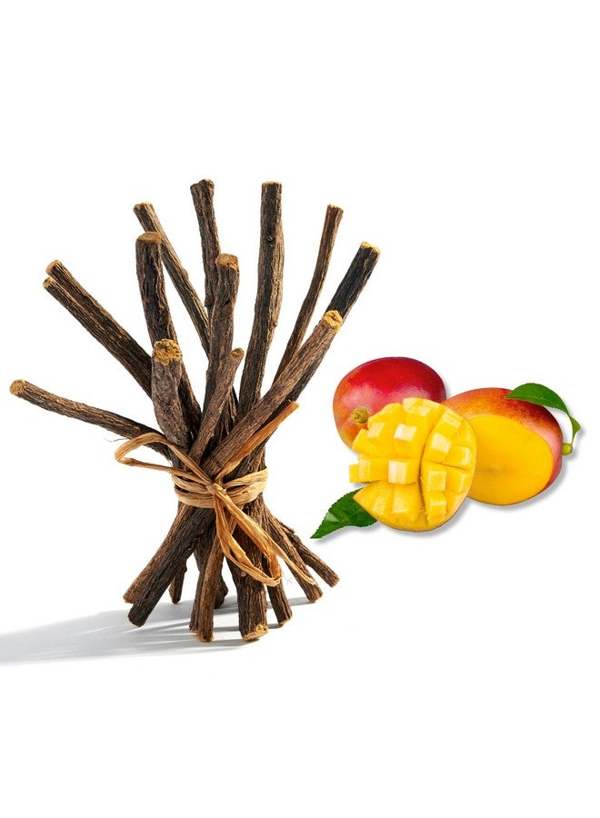 Aroma Depot Aroma Depot Mango 1 lb. Flavored Licorice Root Chew Sticks for Humans. 100% Pure Natural | Oral Health & Fresh Bearth | Individual Sticks are 6.5-7 inches Long. Glycyrrhiza Glabra from Turkey. - Image 1