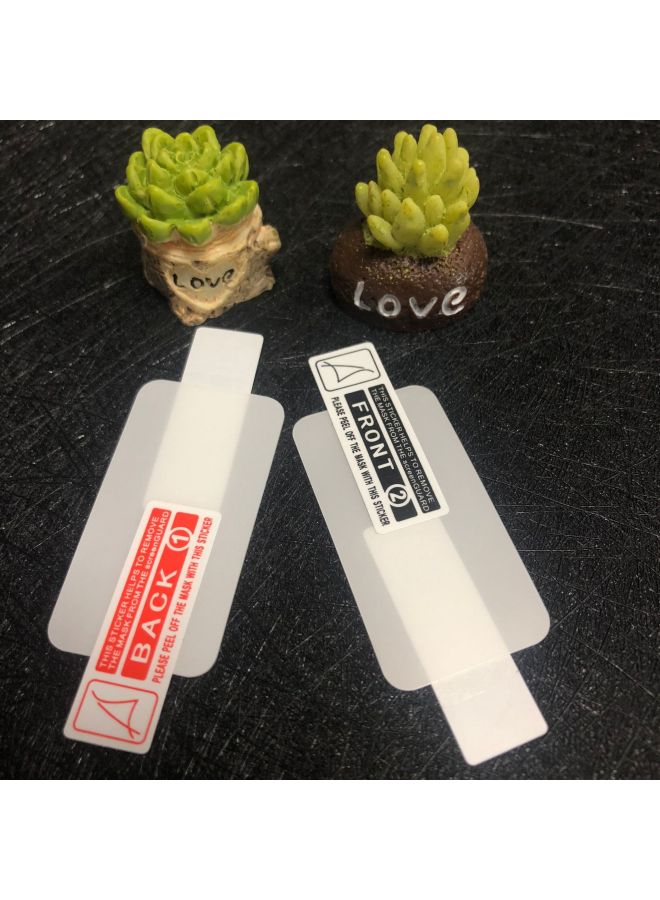 For Red Rice Redmi Bracelet 2 Film PMMA Composite 3D Hot Bending Film Band Pro Eye Protection Hydraulic Protective Film-Color:TPU White Film Two Pack (double Standard)-Dimensions:Red Rice Bracelet 2  - Image 5