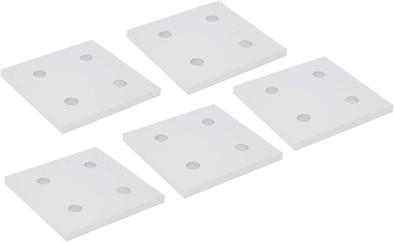 8080 Style 4 Hole Vertical Connecting Plate For Aluminium Extrusion Profile 5Pcs - Image 3