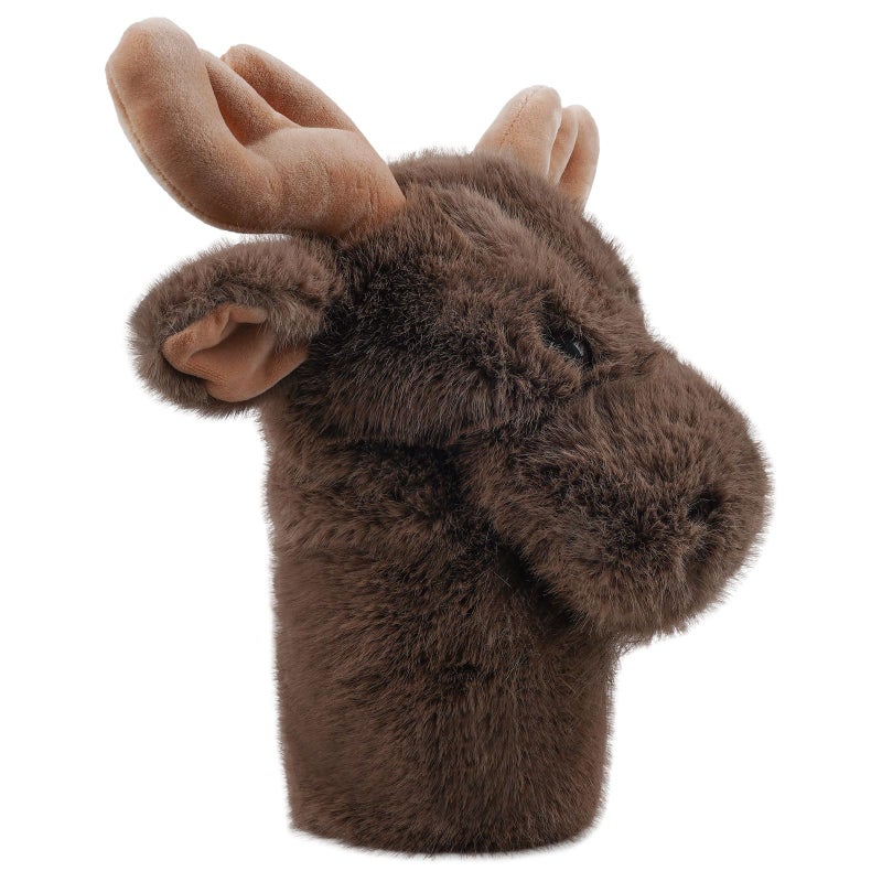 mytag Funny Golf Club Head Covers, Animal Plush Driver Headcover, Moose Golf Headcover Fits Standard 460cc Driver Head - Image 2