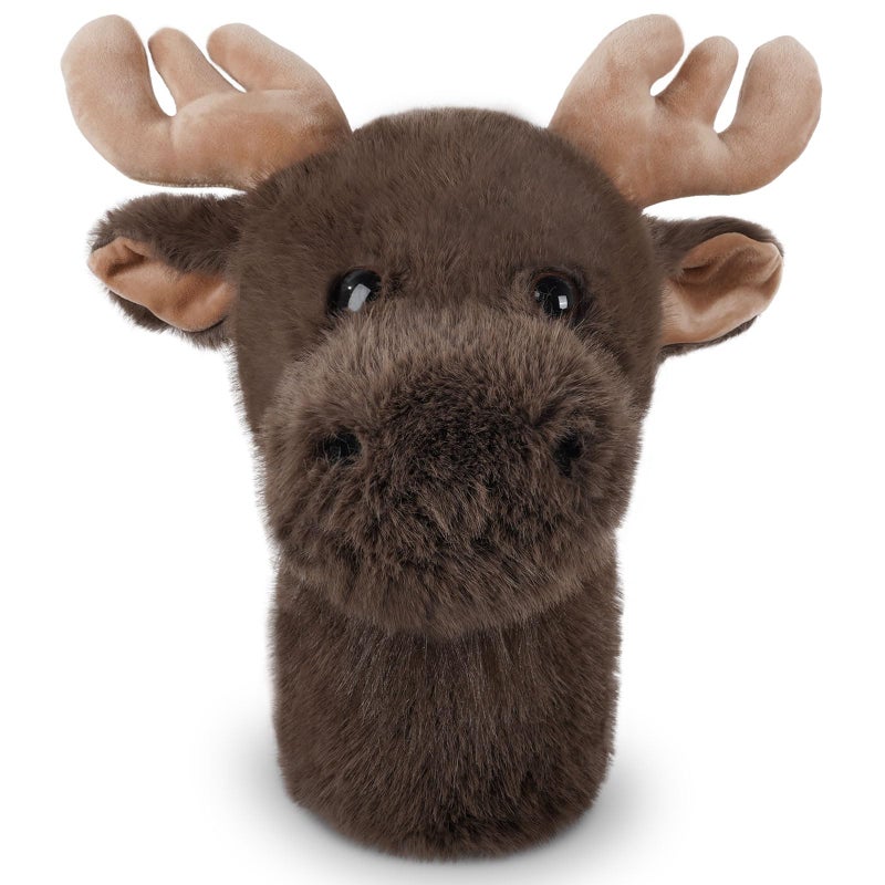 mytag Funny Golf Club Head Covers, Animal Plush Driver Headcover, Moose Golf Headcover Fits Standard 460cc Driver Head - Image 1