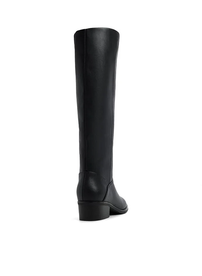 Aldo  Kaydienh Ladies Black Knee-High Boots for Women | Best Price UAE