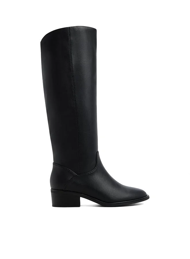 Kaydienh Ladies Black Knee-High Boots