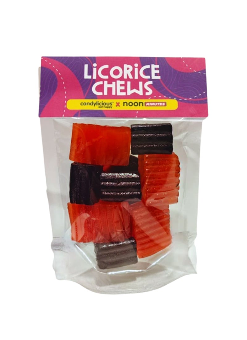 Candylicious x دقيقة نون حلوى ليكوريس لذيذة مضغ - Image 1