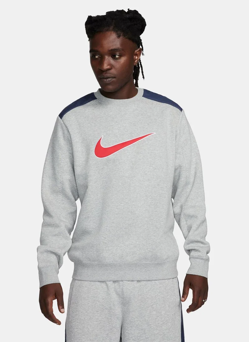 نايكي Men's Sportswear Fleece Sweatshirt