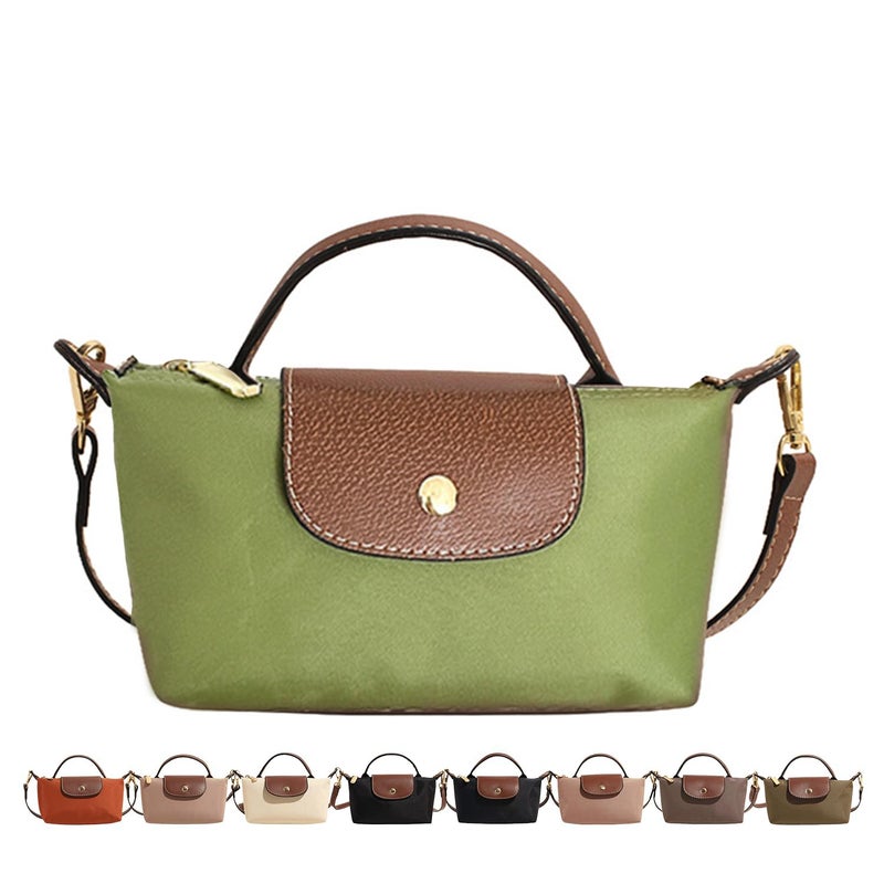 SANIKAWA Fashion Mini Crossbody Bag, Handbags Purses with Adjustable Strap for Women, Ladies Shoulder Totes Bag (Green) - Image 1
