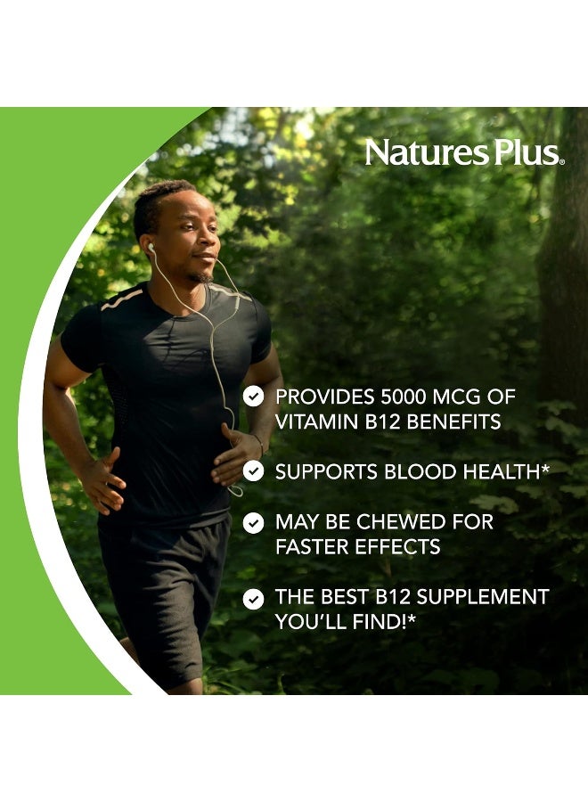 Nature's Plus Shot-O-B-12 5000mcg Time Release - Image 4