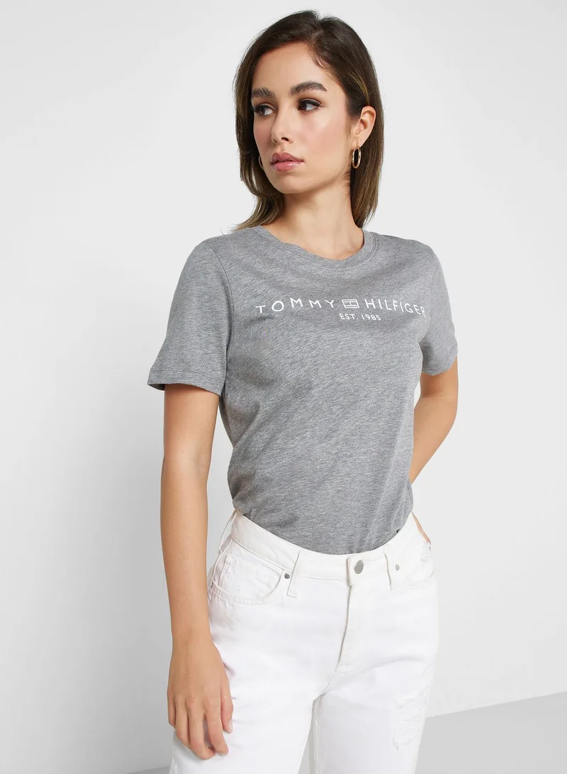 TOMMY HILFIGER Embroidered Logo T-Shirt