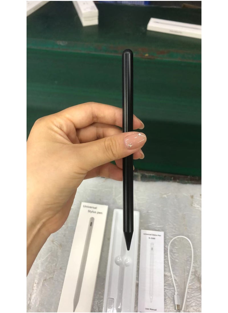 2nd Generation Stylus Pen with Wireless Charging Pencil Pro Plus For Apple iPad Pro 11/12.9, iPad Mini 6, iPad Air 4/5, compatible with iPads Air/Mini/Pro 2023 and below - Black Edition  - Image 2
