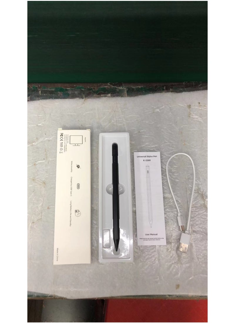 2nd Generation Stylus Pen with Wireless Charging Pencil Pro Plus For Apple iPad Pro 11/12.9, iPad Mini 6, iPad Air 4/5, compatible with iPads Air/Mini/Pro 2023 and below - Black Edition  - Image 3