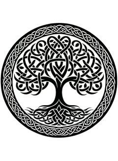 Dopetattoo Artsure 6 Sheets Temporary Fake Tattoos For Men Adults Yggdrasil the Tree of Life Vikings Symbol Odin Temporary Fake Tattoo For Women Neck Arm Chest For Woman 3 7 X 3 7 Inch 