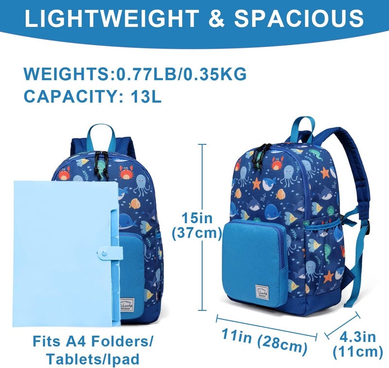 فاشي حقيبة ظهر للأطفال، حقيبة ظهر لطيفة مقاومة للماء لمرحلة ما قبل المدرسة للأولاد والبنات - Image 2