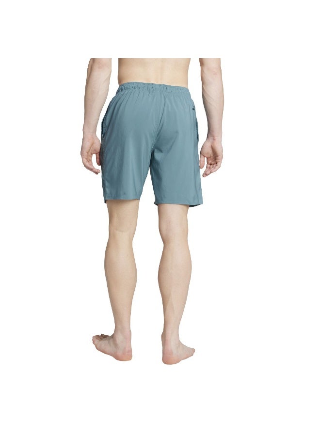 Adidas Adidas Bb Sh 8In Green Swim Shorts Swimwear For Men - Image 3