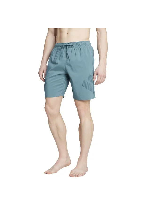 adidas Adidas Bb Sh 8In Green Swim Shorts Swimwear For Men