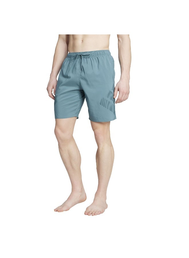 Adidas Adidas Bb Sh 8In Green Swim Shorts Swimwear For Men - Image 2