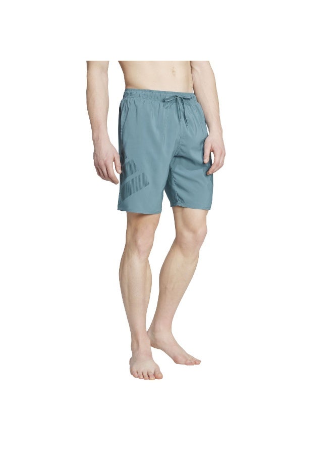 Adidas Adidas Bb Sh 8In Green Swim Shorts Swimwear For Men - Image 4
