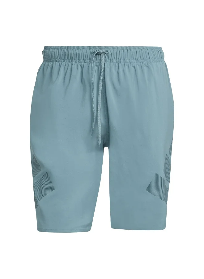 adidas Adidas Bb Sh 8In Green Swim Shorts Swimwear For Men