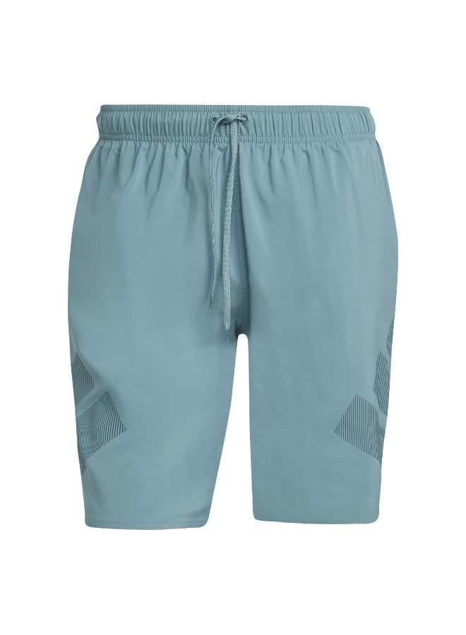 Adidas Adidas Bb Sh 8In Green Swim Shorts Swimwear For Men - Image 1