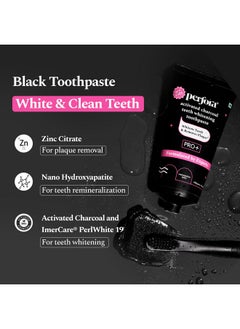 Perfora Perfora Teeth Whitening Kit | Dream White Toothpaste | Teeth Whitening Powder | Activated Charcoal Toothpaste | Vitamin Enriched SLS & Fluoride Free | SLS Free & Made Safe Certified | Pack of 3  - Image 3