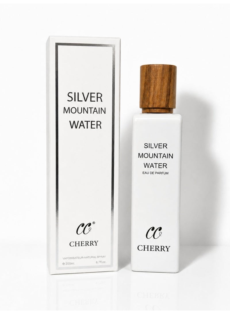Cherry Silver Mountain Water by Cherry 200ml – Long Lasting & Strong Projection - Image 2