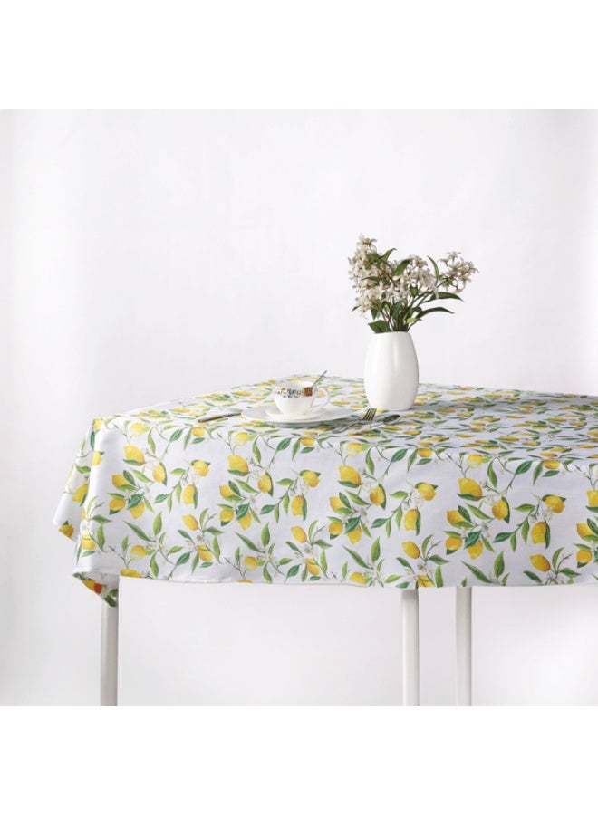 REVE Lemon Printed Polyester Tablecloth Multicolor 150 x 250cm