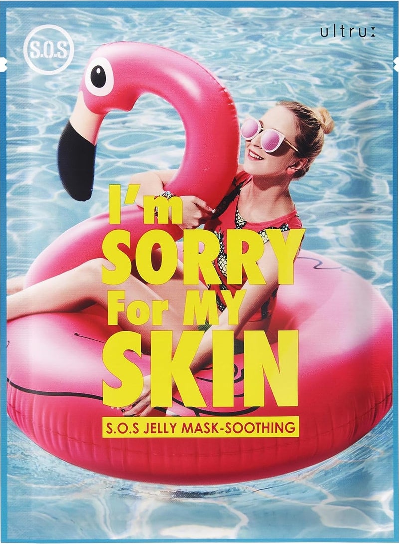 Ultra I'm Sorry for My Skin Soothing Jelly Mask, All Skin Types, All Types - Image 1