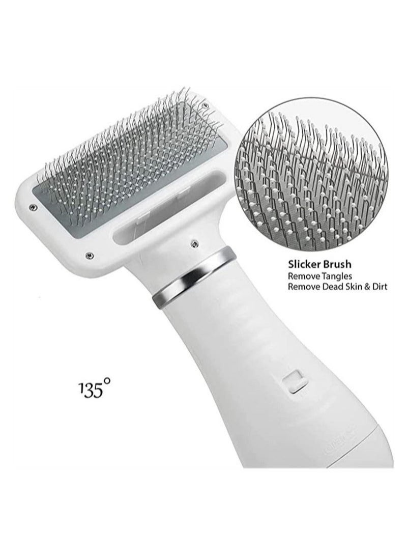 مجفف شعر لتنظيف الحيوانات الأليفة ، مجفف شعر محمول للقطط والكلاب ، درجة حرارة كومبو قابلة للتعديل ، فرشاة ناعمة ، مقص شعر صامت ، درجة حرارة قابلة للتعديل ، مجفف شعر - Image 4