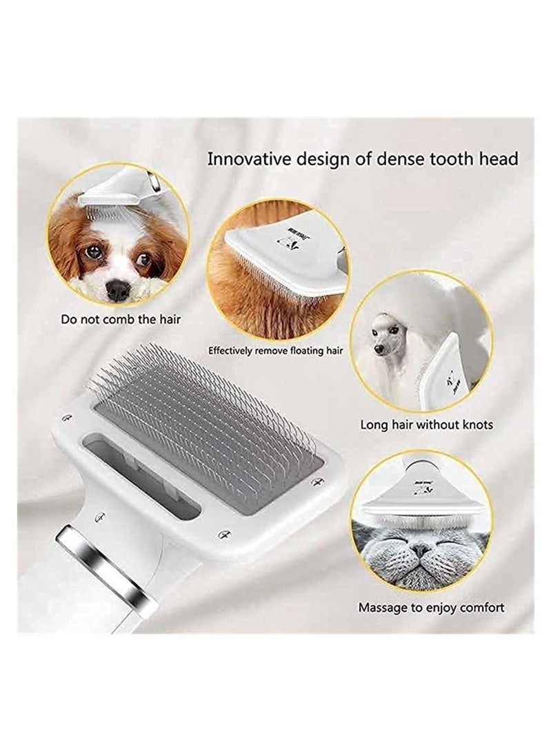 مجفف شعر لتنظيف الحيوانات الأليفة ، مجفف شعر محمول للقطط والكلاب ، درجة حرارة كومبو قابلة للتعديل ، فرشاة ناعمة ، مقص شعر صامت ، درجة حرارة قابلة للتعديل ، مجفف شعر - Image 2
