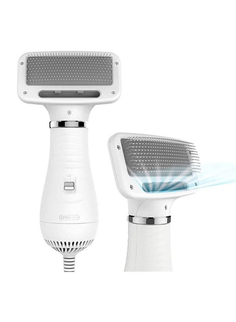 مجفف شعر لتنظيف الحيوانات الأليفة ، مجفف شعر محمول للقطط والكلاب ، درجة حرارة كومبو قابلة للتعديل ، فرشاة ناعمة ، مقص شعر صامت ، درجة حرارة قابلة للتعديل ، مجفف شعر - Image 1