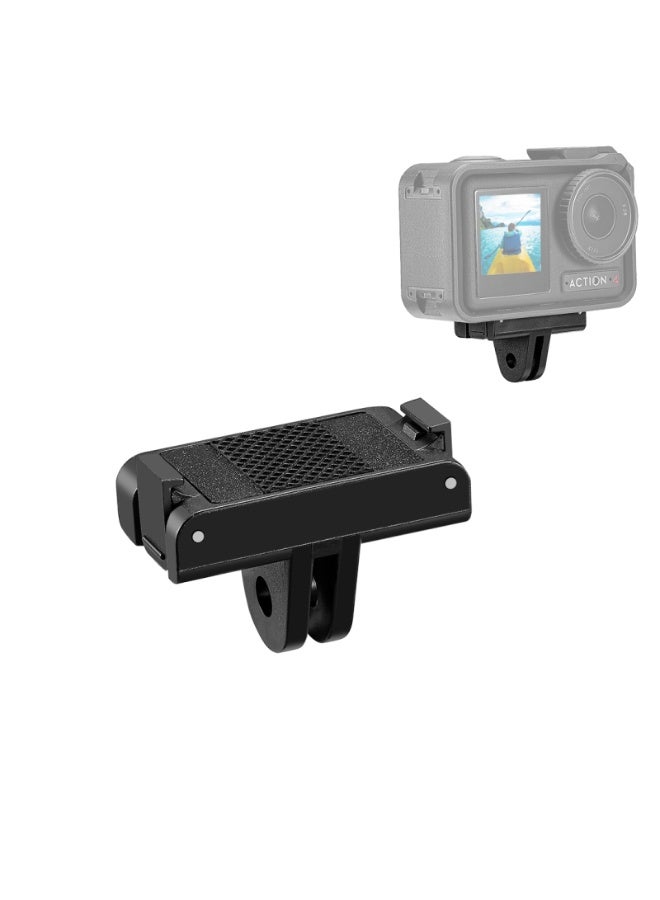 بولوز مناسبة لأنّ كبيرة شينجيانغ DJI osmo العمل 4 / 3 المغناطيسي امتصاص سريع إزالة مخلب اثنين قاعدة التبديل المغناطيسي القوي توسيع الملحقات ( اللون : أسود ) - Image 1