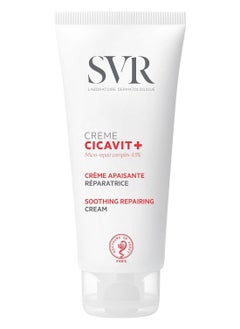 SVR SVR Cicavit+ Cream - Body and Face Skin Cream to Reduce the appearance of Burns, Cuts, Scars - Protects, Soothe, Intensely Nourish to Relieve Irritation and Damages due to Dryness, 3.3 fl.oz.  - Image 1