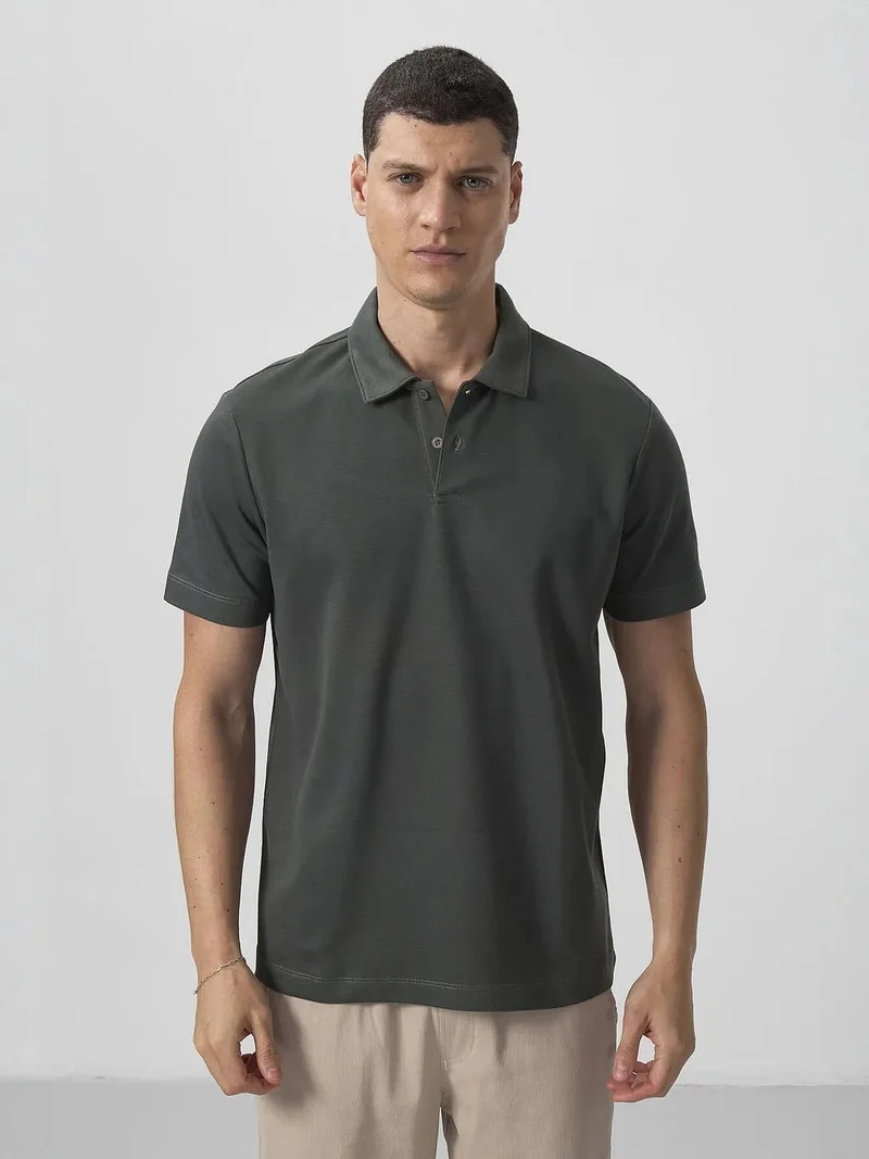 تومي لايف TOMMY Men's Cotton Elastane Polo T-Shirt