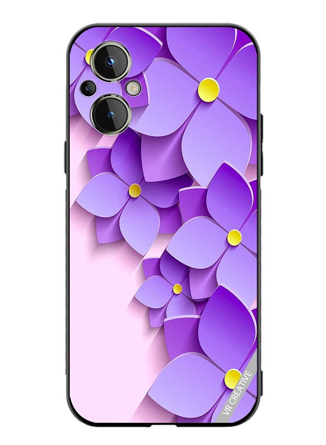 VR CREATIVE Protective Case Cover For OnePlus Nord N20 5G Flower Design Multicolour - Image 1