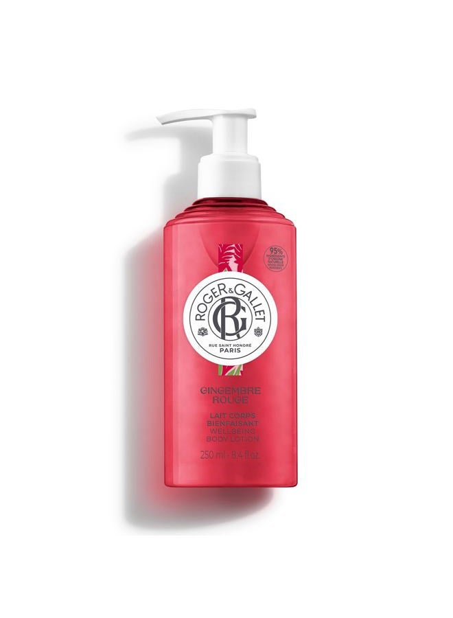 ROGER & GALLET Body Lotion for Women |Gingembre Rouge - Red Ginger 8.4 oz Bottle - Image 1