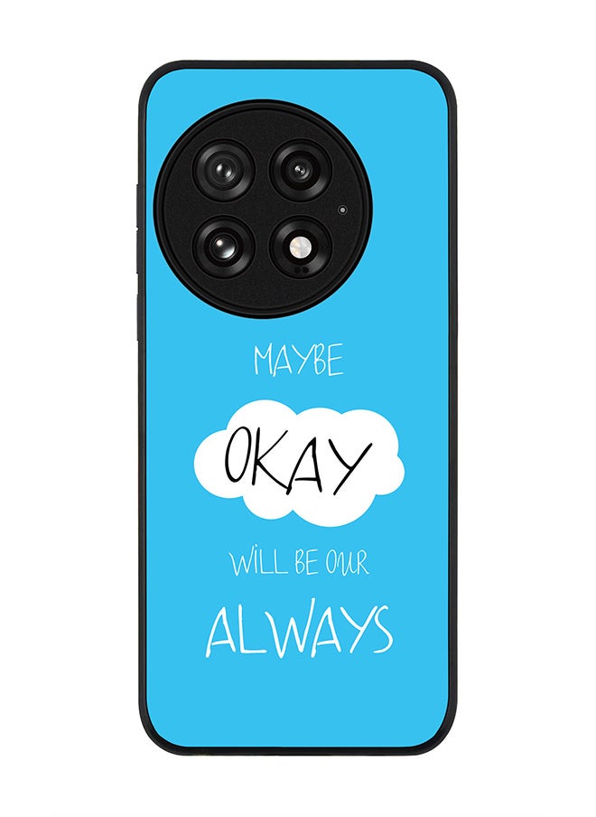 Stylizedd For OnePlus 13 5G Case,Slim fit Camera Protection, Shockproof Thin Phone cover  - Maybe Okay  - Image 1