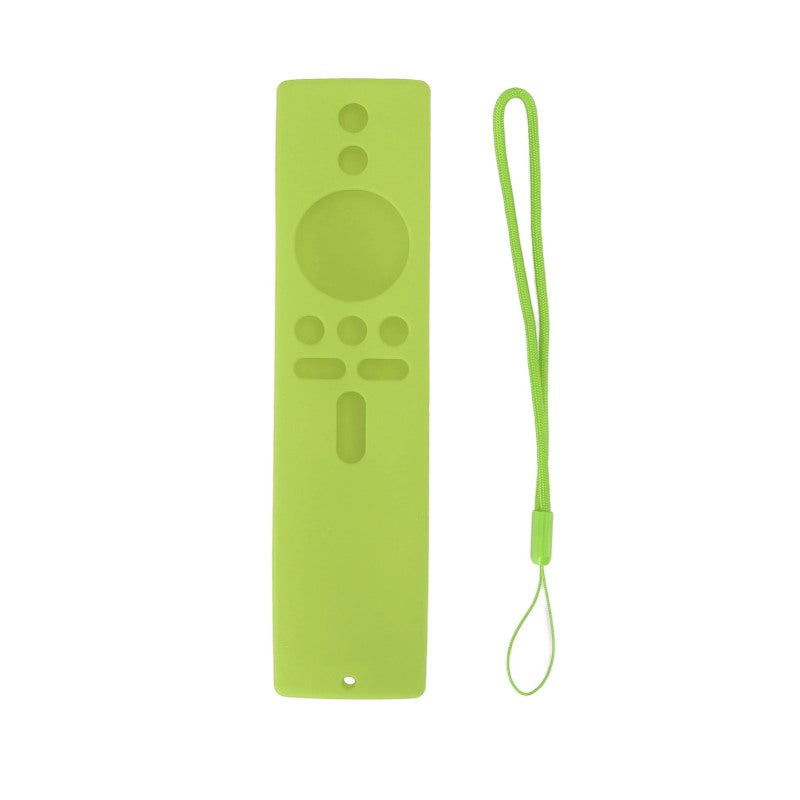 Anti Slip Remote Control Protective Cover Silicone Case for Xiaomi Mi Box S for Xiaomi Mi TV Stick Fluorescent Green - Image 1