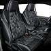 bgucar Leather Seat Covers Custom Fit for 20242026 Tacoma Gen 4th Double Cab Fully Covered Fit Like a Glove Center Console Armrest Covers Included Camouflage Black White Stitching - Image 2