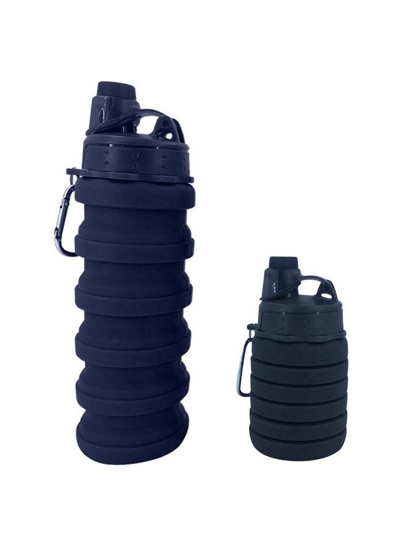 Excefore Collapsible Silicone Foldable Water Bottles - Image 1