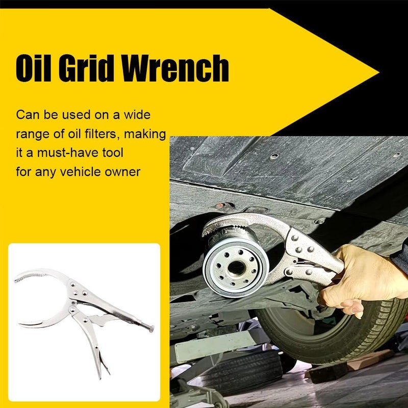 Oil filter wrench, pliers for removing and installing filter elements, filter removal and installation tools, pliers-type oil change tools - Image 3