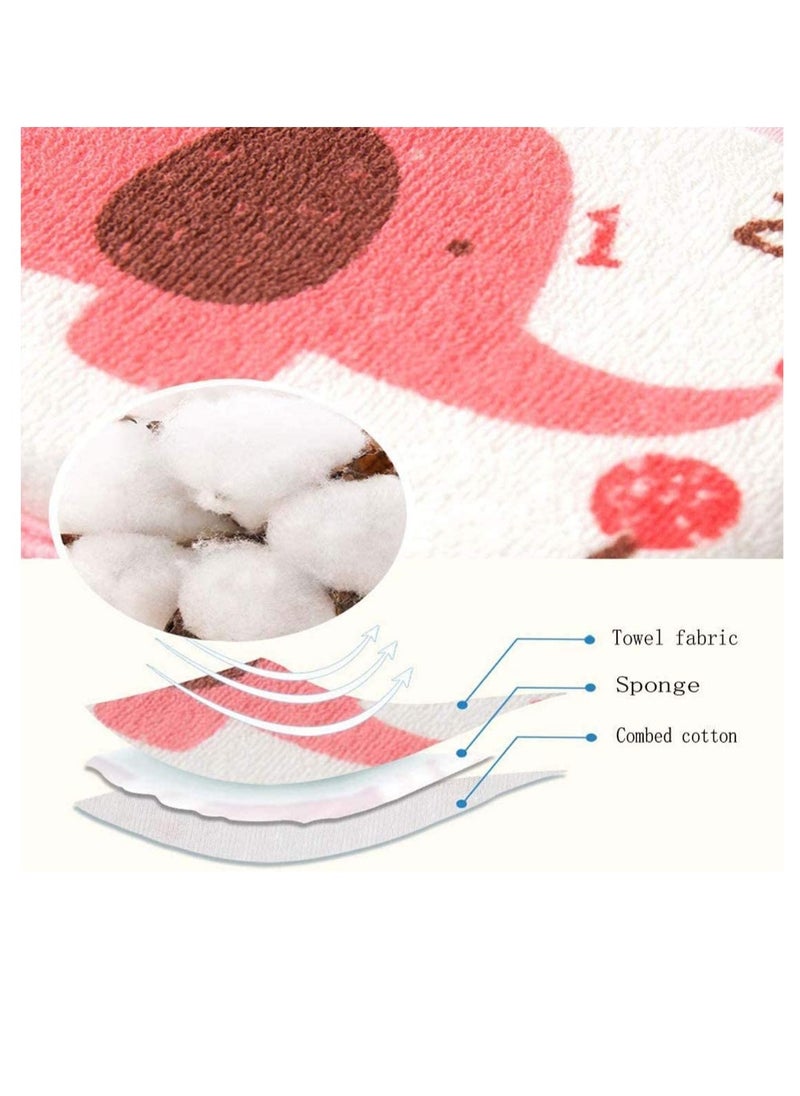 Generic - Baby Bath Sponge, Soft Foam Scrubber Natural Sponge for Bathing, Shower Scrubber Body Sponge Cute Soft Cotton Baby Bath Foam Rub Shower Sponge for Kids Babies Men Women, Set of 3 - Image 1