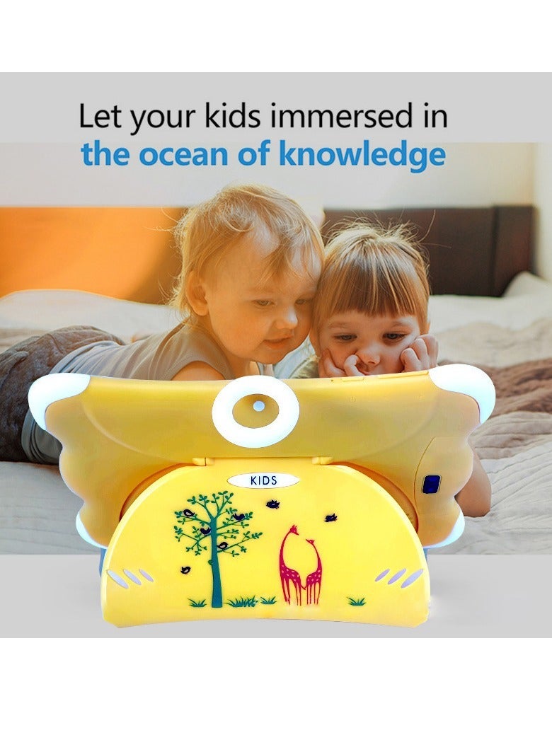 AROAQ A8 Children Tablet, 7 inch IPS Display Screen Kids Learning Machine, Dual Cameras Wifi Bluetooth Android Tablet, Dual Sim Card Student Tablet PC With Octa Core Processor, (1pc, Orange, 64GB) - Image 3