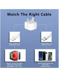Phone Planet 20W Foldable Fast Charging Wall Adapter Compatible with Apple iPhone 12 Pro Max/11 Pro Max/SE, iPad  - Image 4