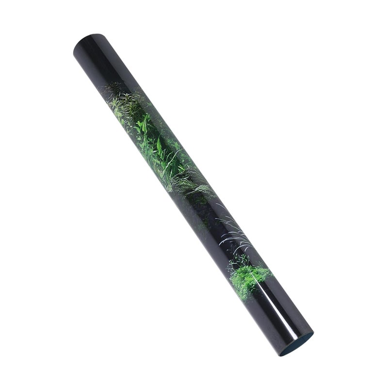 Aquarium Fish Tank Seafloor Water Grass Background Sticker PVC Non Reflective 76x46cm - Image 4
