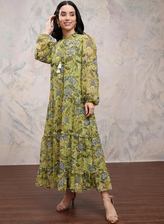 Vishudh Floral Print Dress