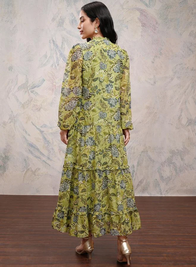 Vishudh Floral Print Dress