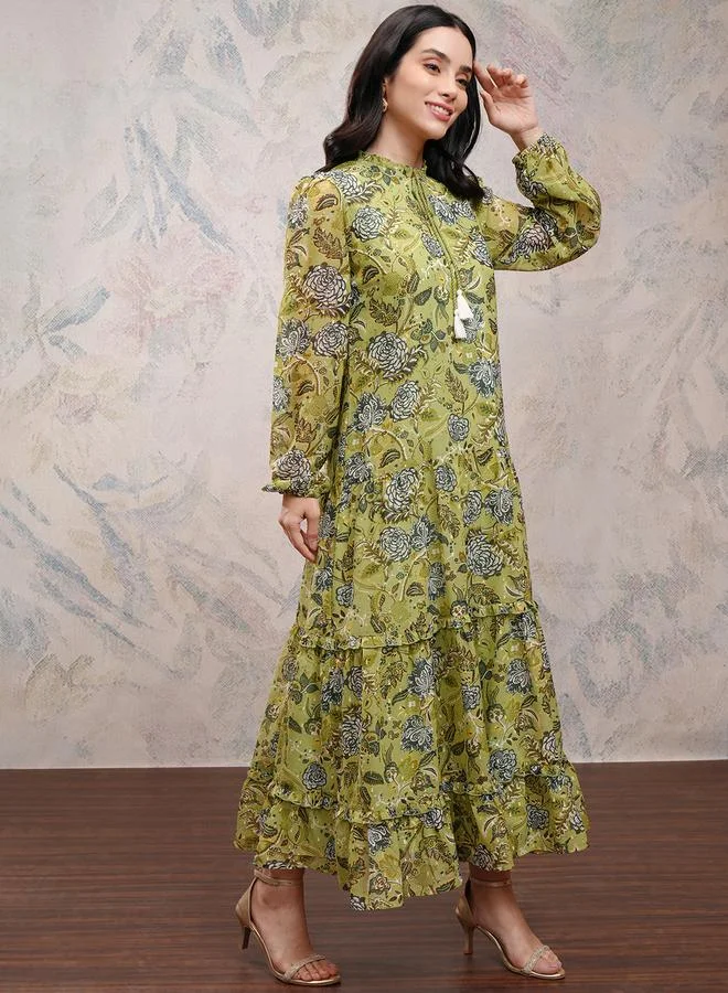 Vishudh Floral Print Dress