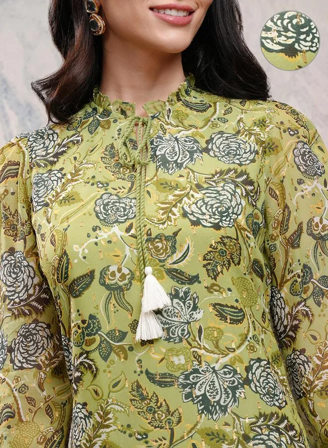 Vishudh Floral Print Dress