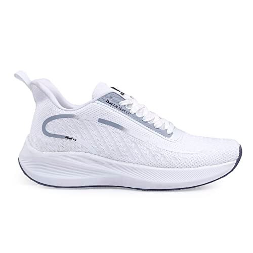 Bacca Bucci Mens Ironman Running Shoes White UK 6 - Image 5
