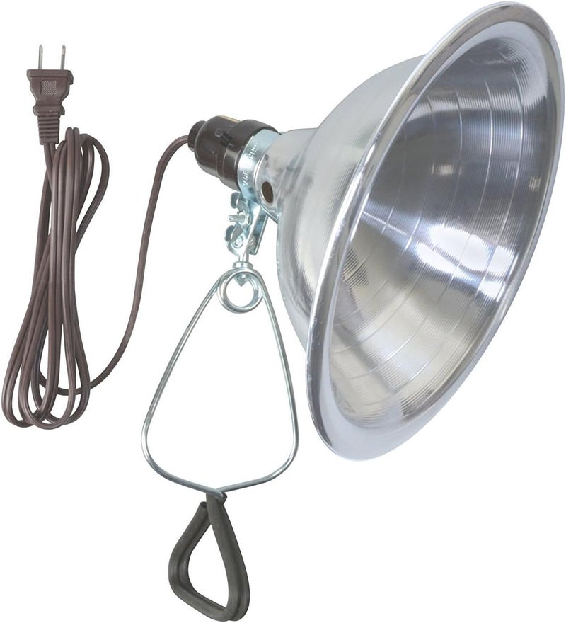 Woods Clamp Lamp Light with Aluminum Reflector 150W UL Listed 6 Foot Cord - Image 1